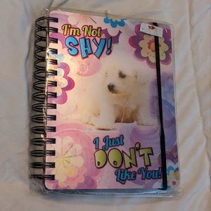 💥🆕☎️ LAST CALL Holographic I'm Not Shy I Just Don't Like You Spiral Note Bk